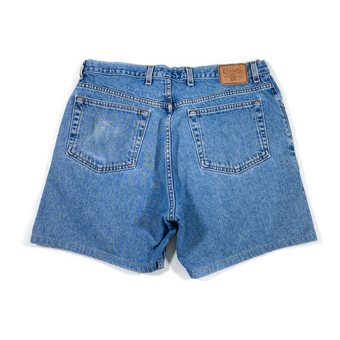 Vintage 90's Chaps Blue Denim Jean Shorts