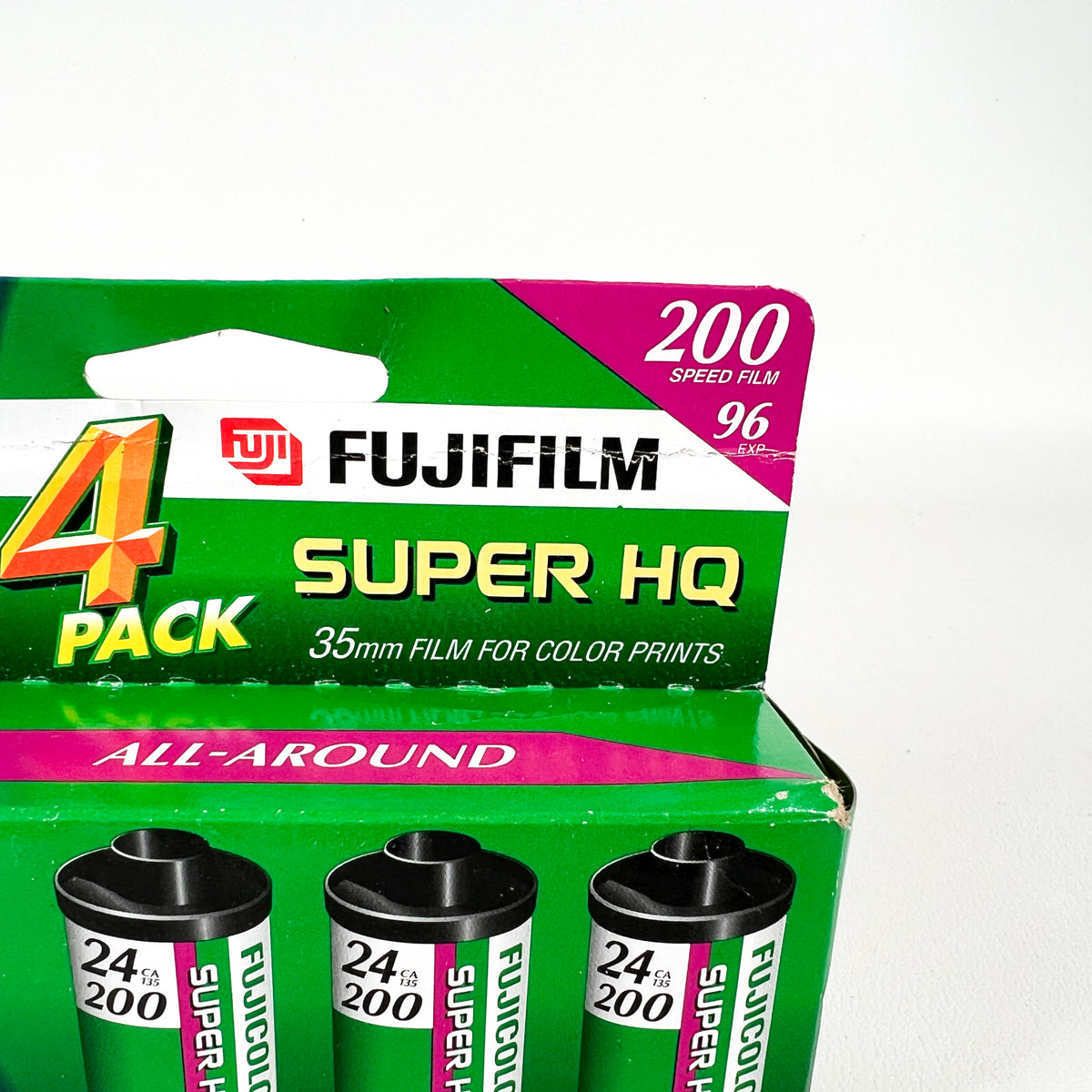 グリーン2枚 ファイナルダイナミックスペシャルセール Vintage 2004 Fujifilm Super HQ 200 + X-TRA 400 4-Pack EXPIRED 35mm