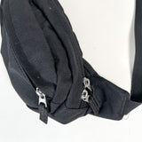 Vintage Y2K Jansport Black Canvas Fanny Pack