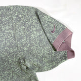 Vintage 90's Nike Golf Pique Cotton Abstract Polo Shirt