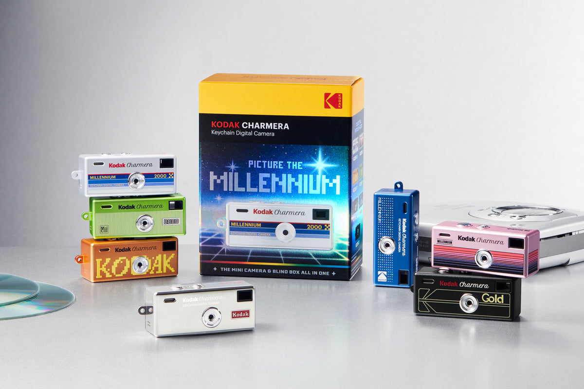 Kodak Charmera Millennium Blind Box Keychain Digital Camera