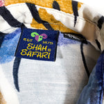 Vintage 90's Shah Safari Cookout Button Up Shirt