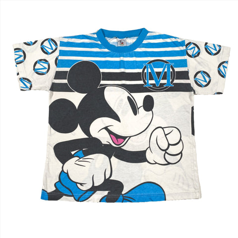 Vintage 90's Mickey Mouse All Over Print T-Shirt