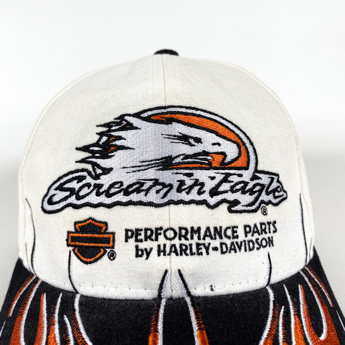 90's eagle motorcycle helmet Vintage 90's Harley Davidson Screaming Eagle Flames Hat – CobbleStore  Vintage
