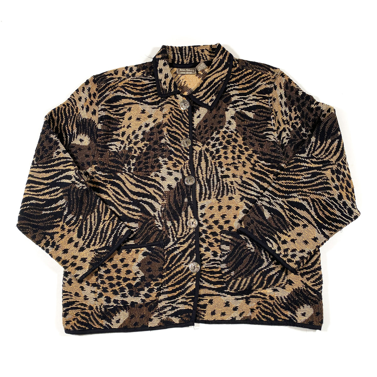 Vintage 90's Jane Ashley Animal Print Jacket – CobbleStore Vintage