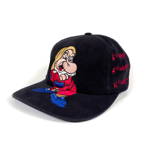 Vintage 90's Grumpy Snow White Dwarf Hat