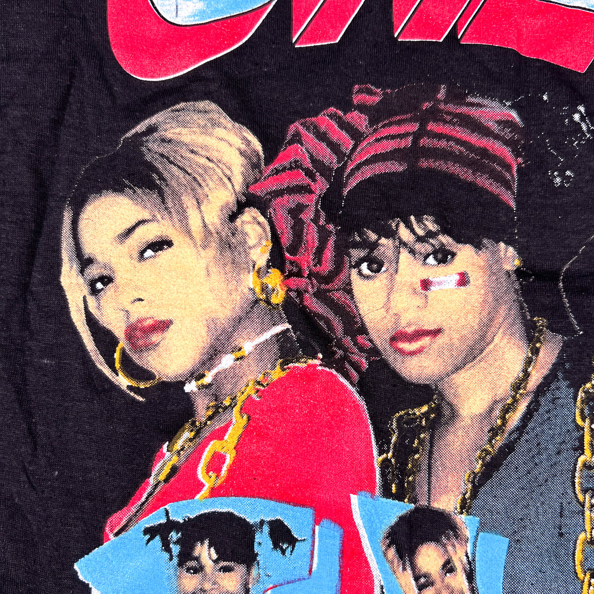 Vintage 90's TLC “Creep” Bootleg Rap Tee Crazy Sexy Cool Double
