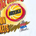 Vintage 1994 Houston Rockets NBA Conference Champs Starter T-Shirt