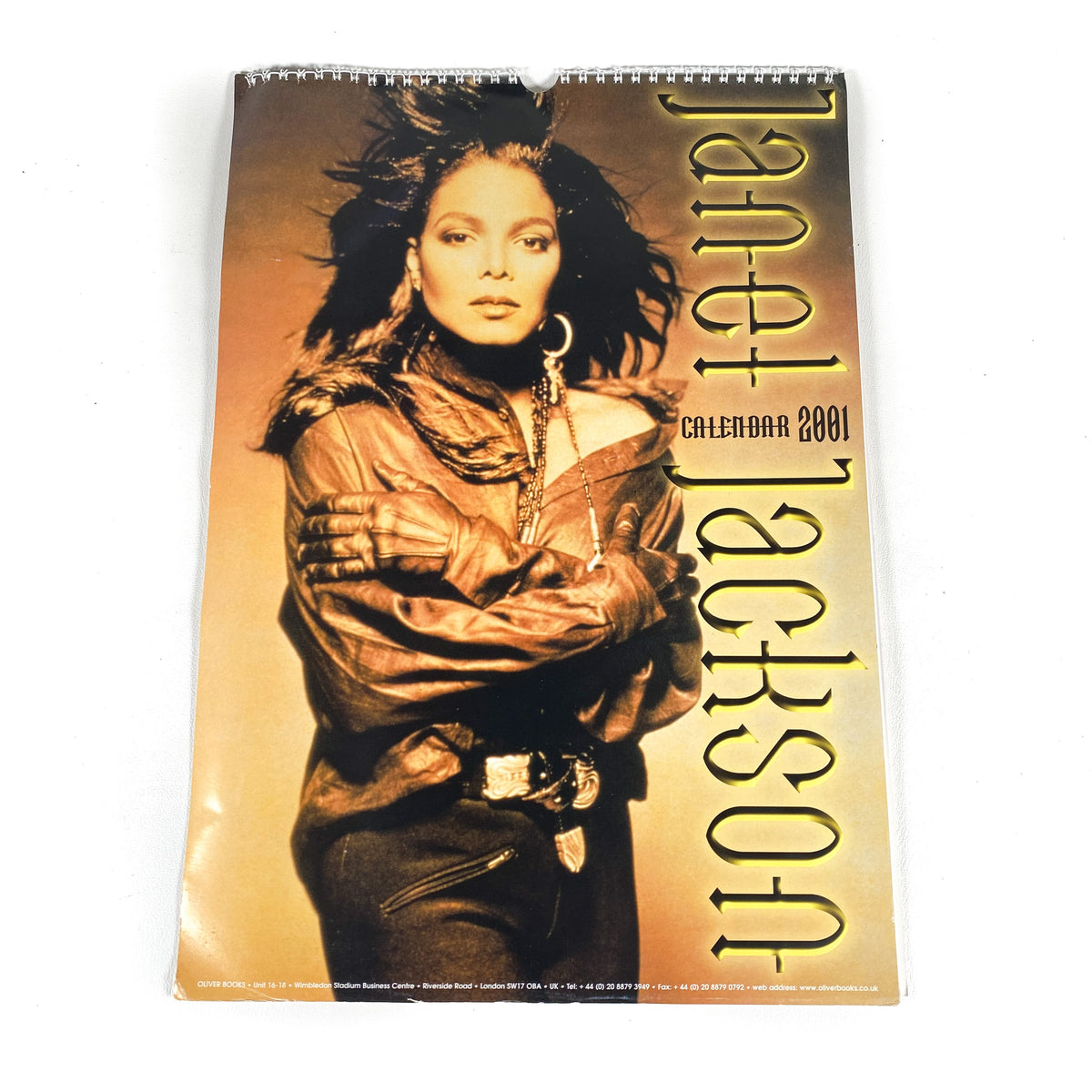 Vintage 2001 Janet Jackson Calendar Cobblestore Vintage