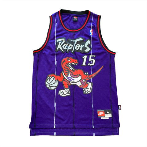 Vintage 90's Toronto Raptors Vince Carter Nike Jersey