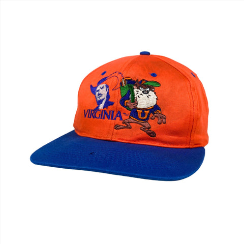 Vintage 90's UVA Taz Looney Tunes Hat