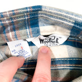 Vintage 80's Woolrich Plaid Heavyweight Flannel Shirt