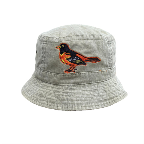 Vintage 90's Baltimore Orioles Bucket Hat