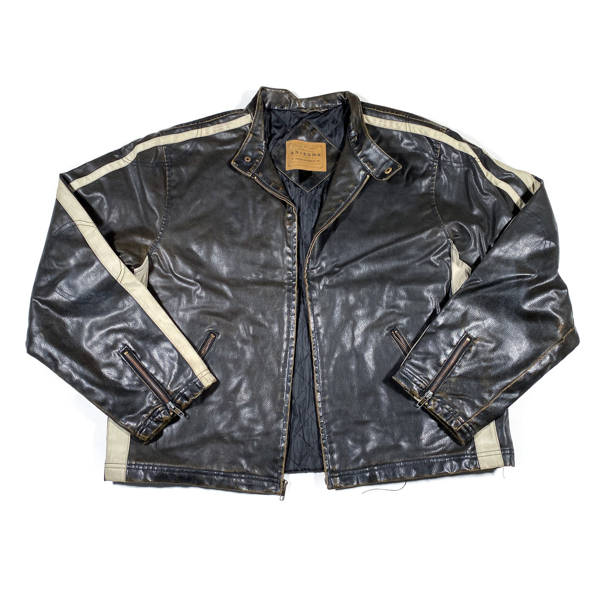 Arizona leather cheap jacket