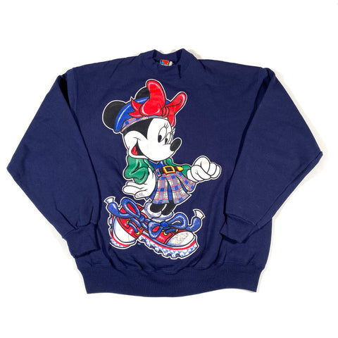Vintage 90's Minnie Mouse Crewneck Sweatshirt