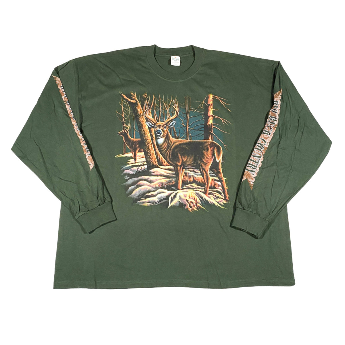 Chemise Vintage 1995 Bow-Hunting Buck-Wear – T-shirt Homme 2XL, Coupe Crop, Fabriqué USA, Softee