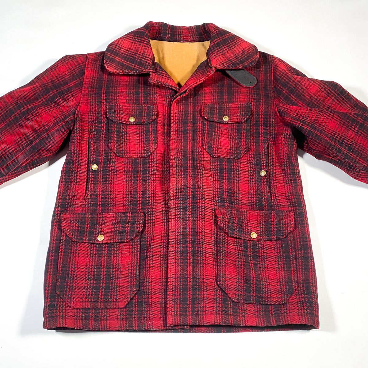 Vintage Woolrich Red Plaid outlets Wool Jacket