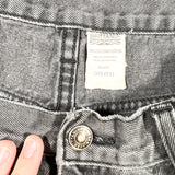 Vintage 90's Britannia Black Denim Jean Shorts