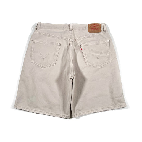 Modern Y2K Levi's 550 Beige Jean Shorts