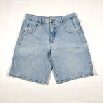 Vintage 90's Guess Light Wash Denim Jean Shorts