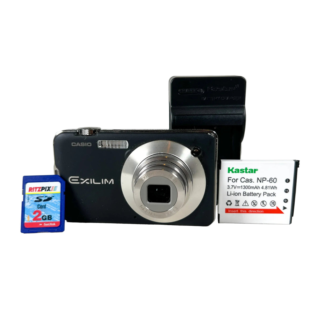 Modern 2008 Casio Exilim EX-S10 10.1MP Digital Camera