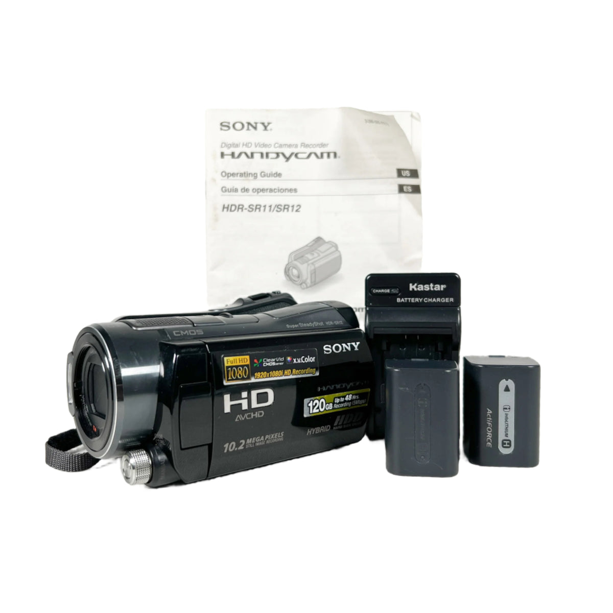 Modern 2008 Sony HDR-SR12 HD Handycam Camcorder – CobbleStore Vintage