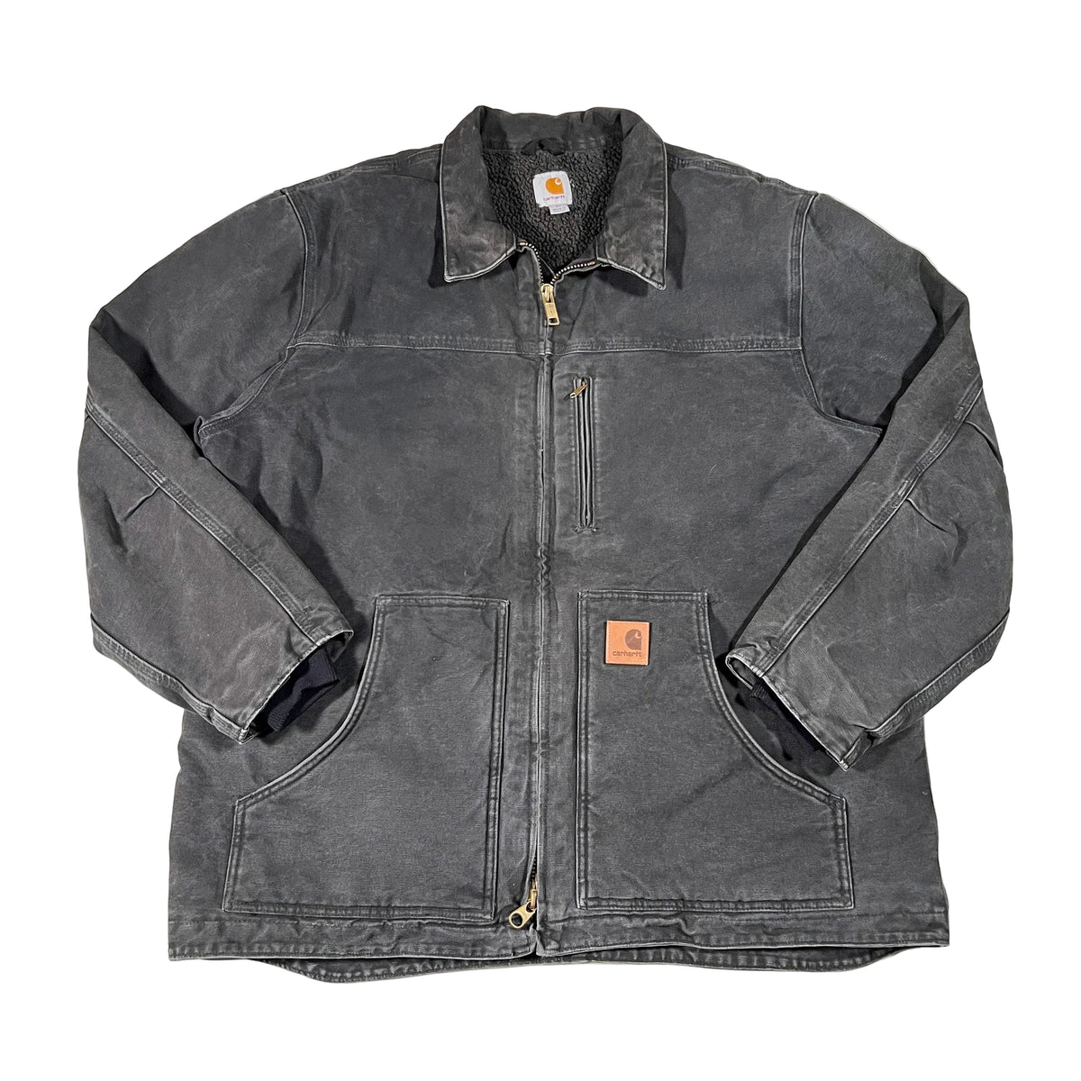 Modern 2014 Carhartt C61 BLK Sandstone Ridge Coat Jacket