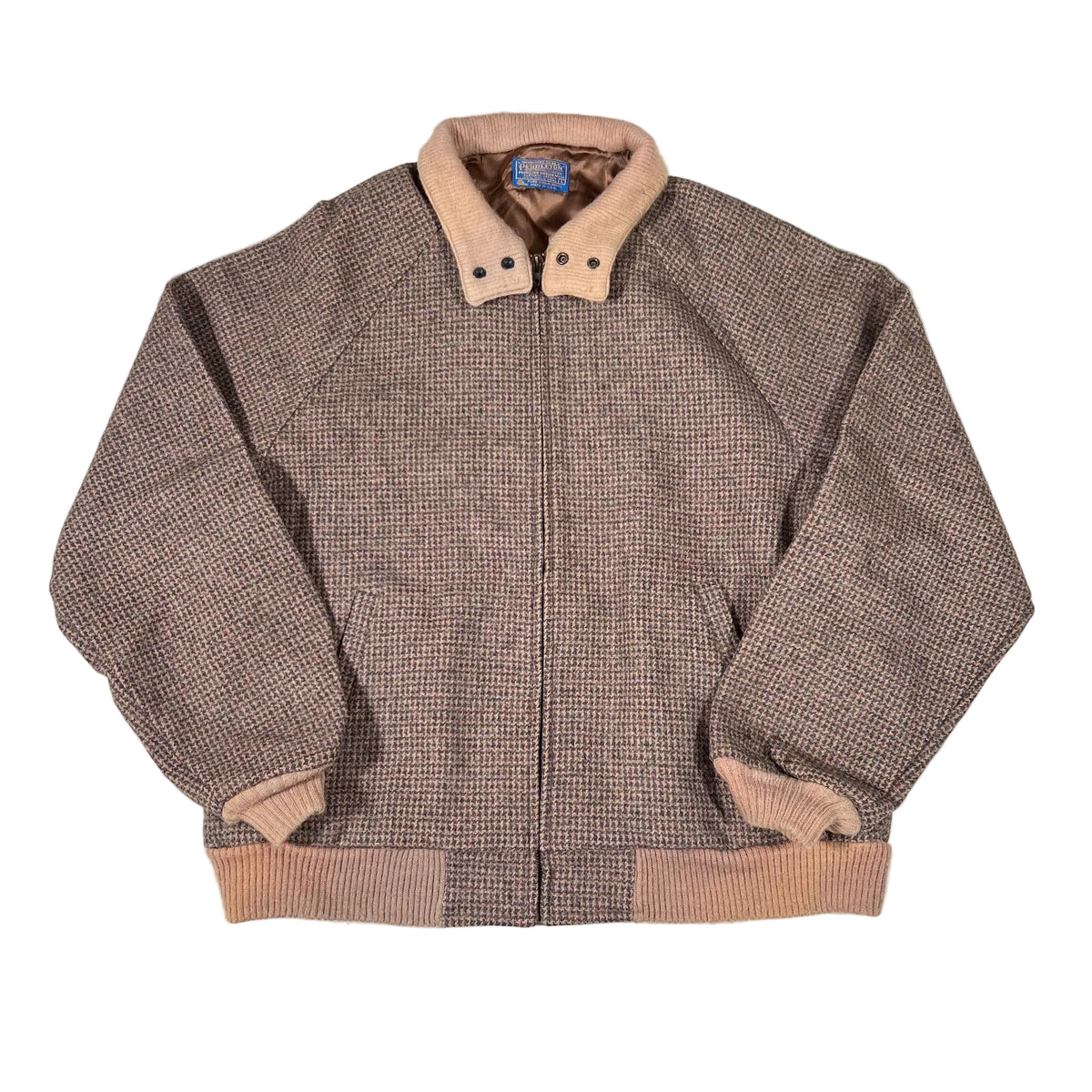 Vintage 70's Pendleton Virgin Wool Zip Jacket – CobbleStore Vintage