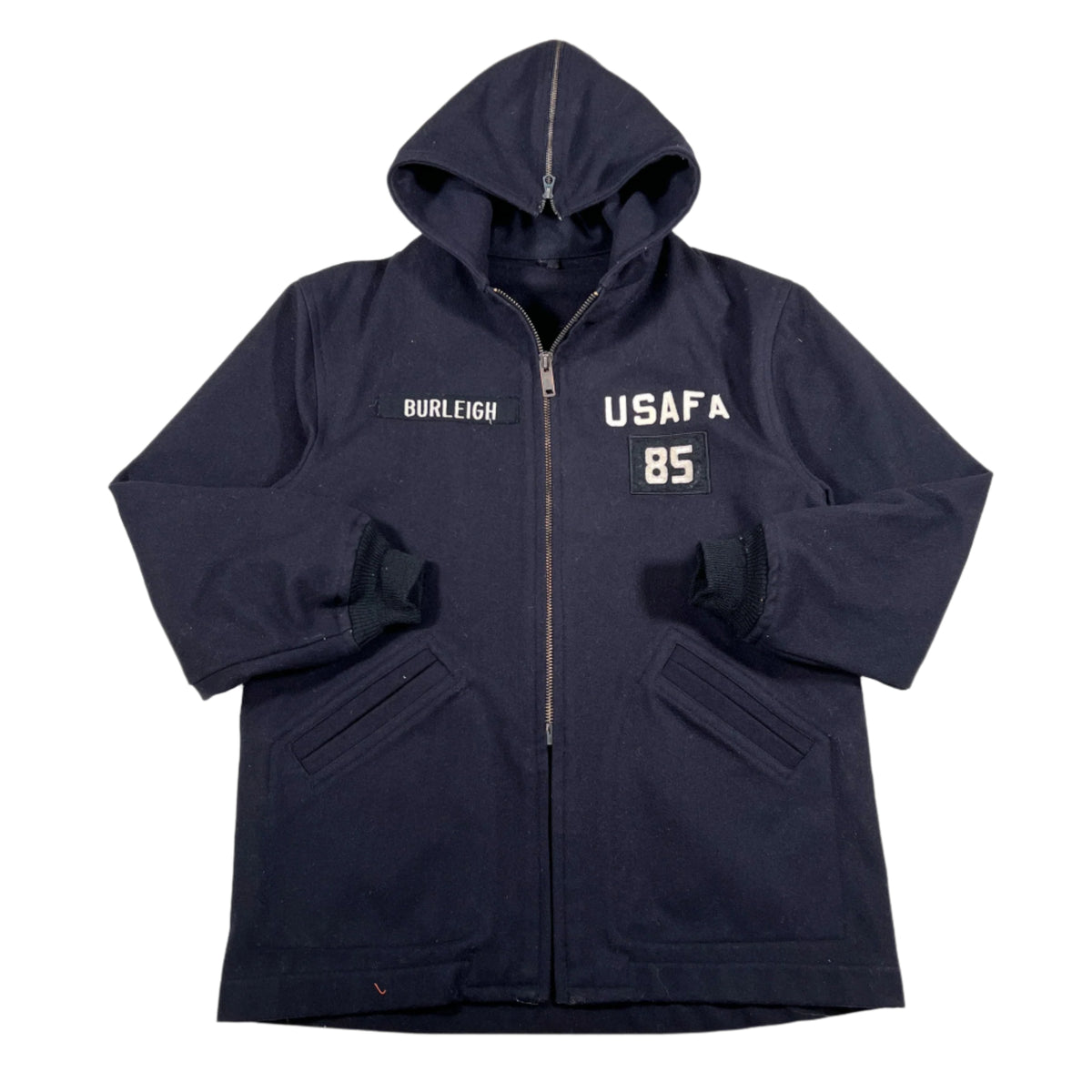 Vintage 1985 USAFA Cadet Wool Hooded Parka Jacket – CobbleStore