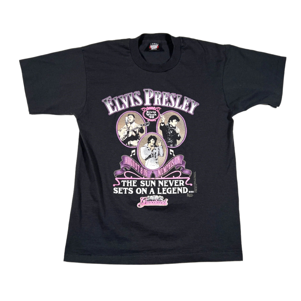 Vintage 1992 Elvis Week T-Shirt – CobbleStore Vintage
