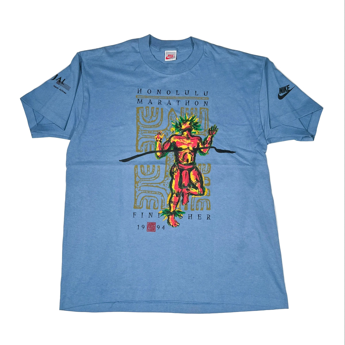 Vintage 1994 Nike Honolulu Marathon Finisher T-Shirt – CobbleStore