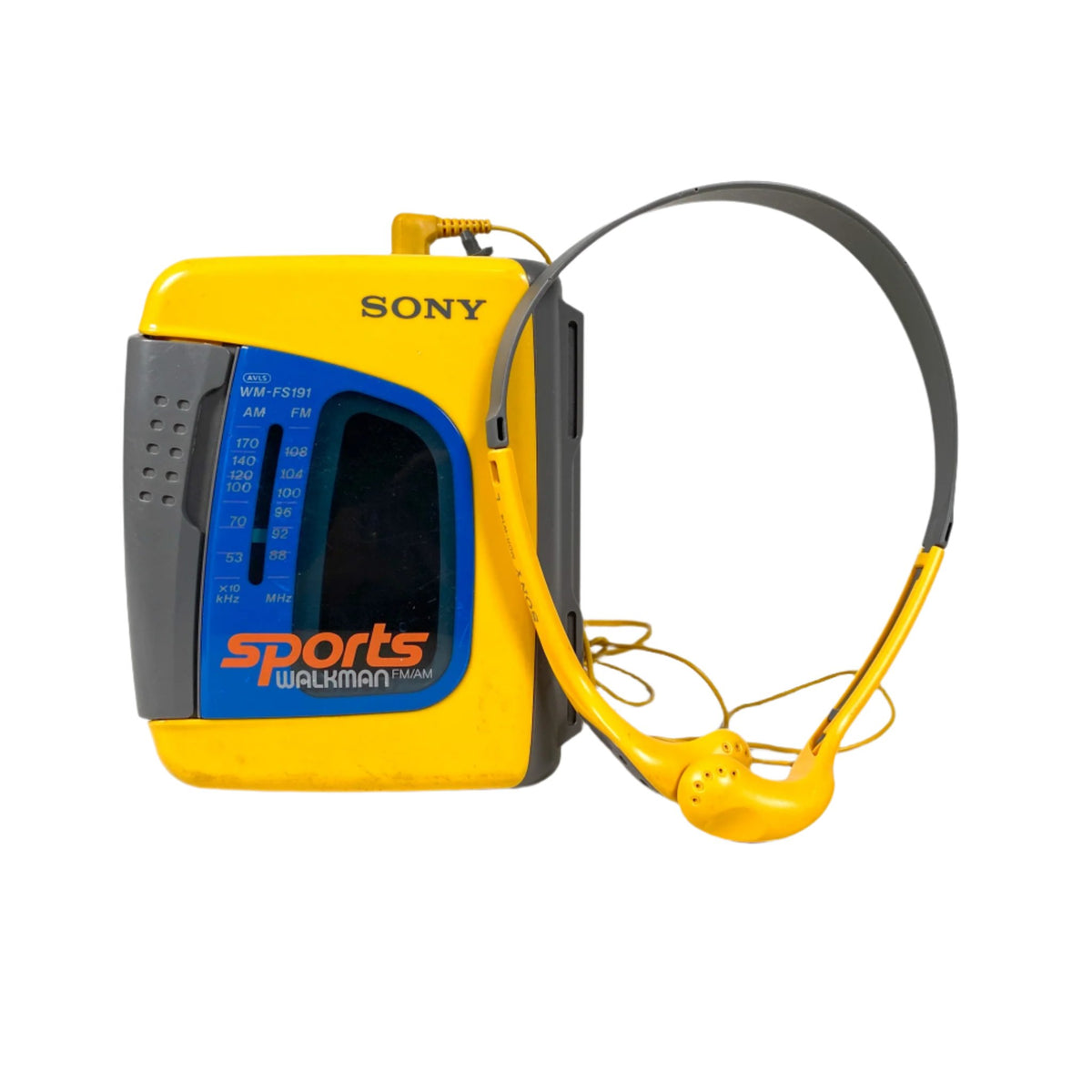 Vintage 1996 Sony Sports AM/FM Cassette Player Walkman