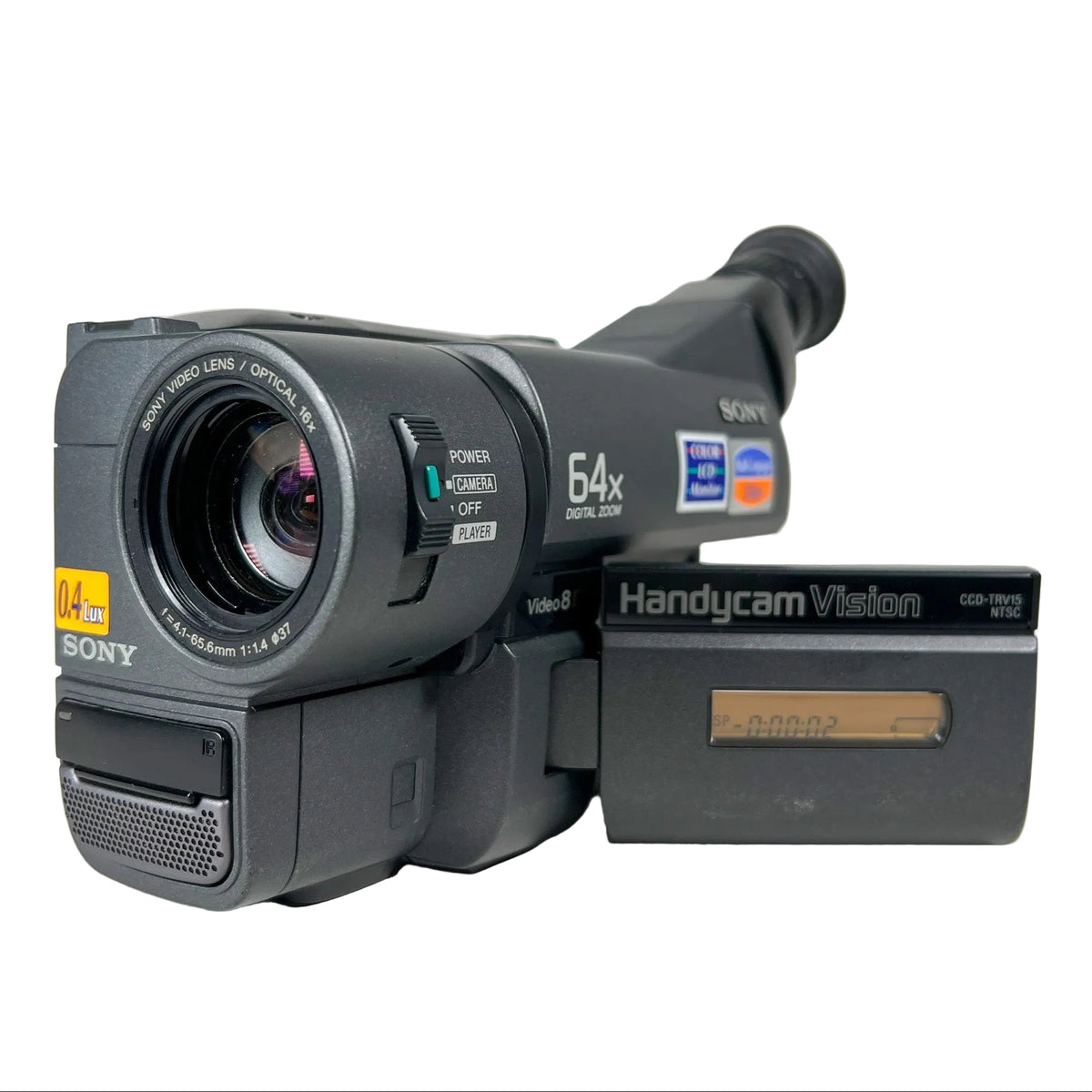 Vintage 1998 Sony CCD-TRV15 🟡 BAD TAPE DECK 🟡 Handycam Camcorder