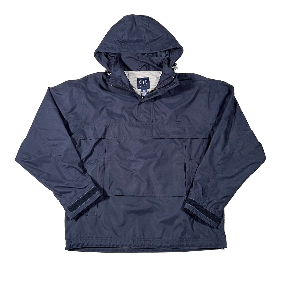 Vintage 1999 GAP Navy Hooded Anorak Jacket – CobbleStore Vintage