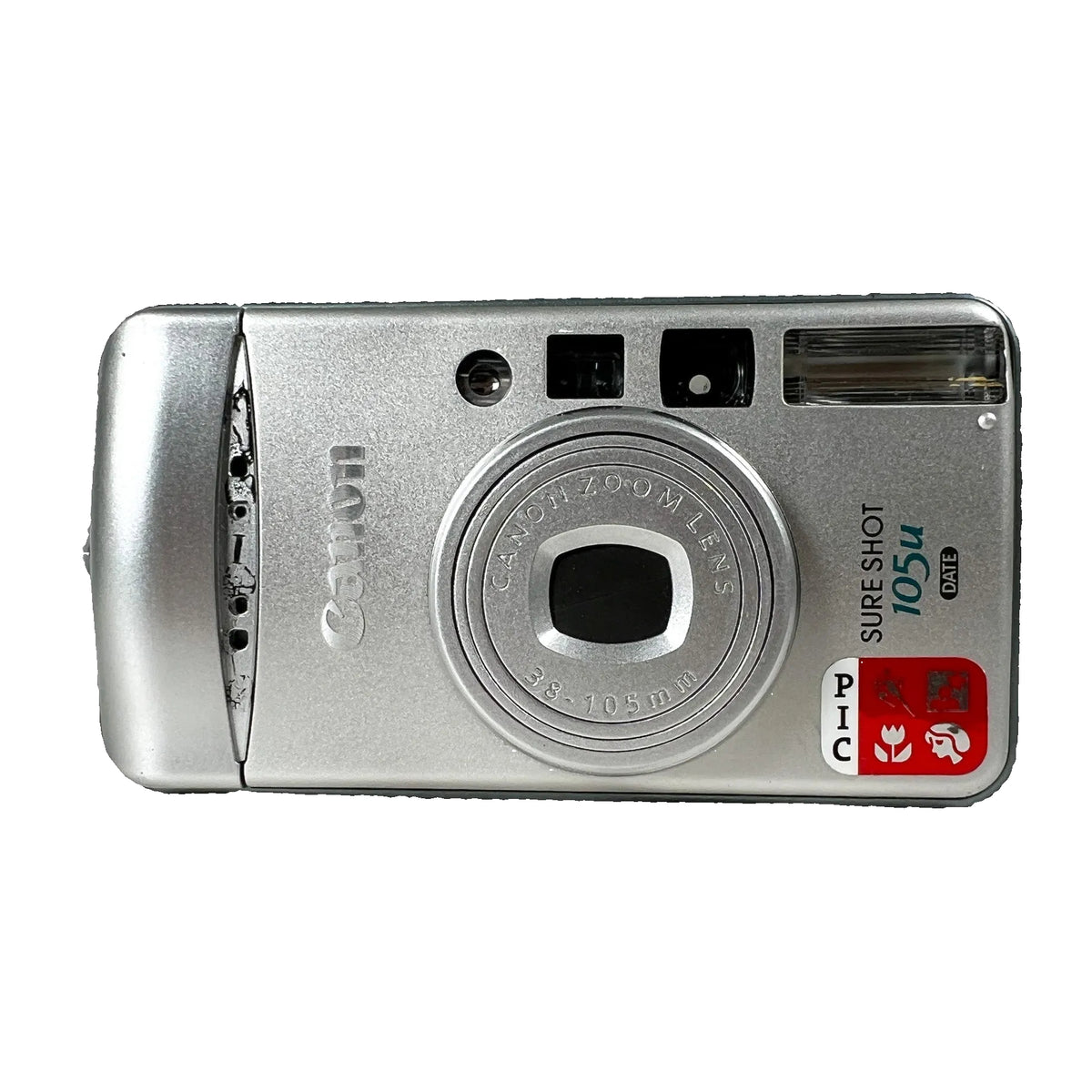 Vintage 2003 Canon Sure Shot 105u Date 35mm Film Camera