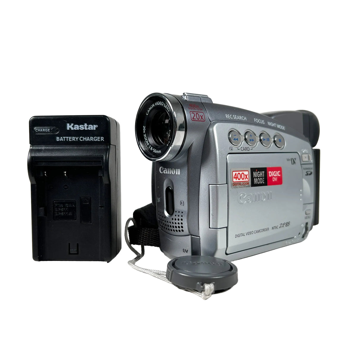 Vintage 2004 Canon ZR85 MiniDV Camcorder – CobbleStore Vintage