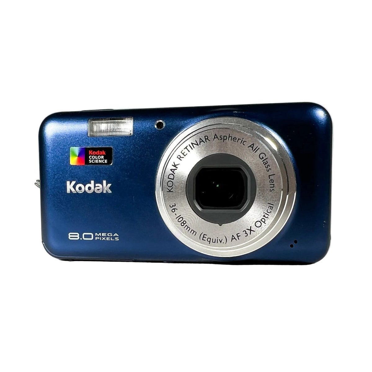 Modern 2007 Kodak EasyShare V803 8MP Blue Digital Camera