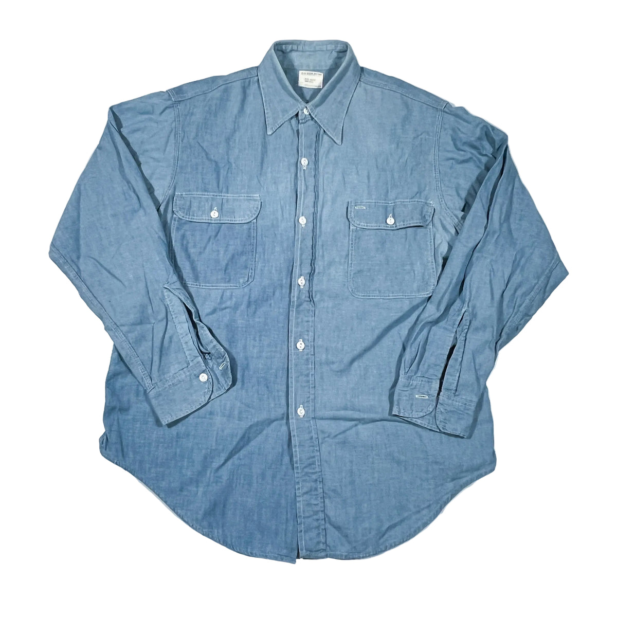 Vintage 60's Big Mac Chambray Selvedge Work Shirt – CobbleStore