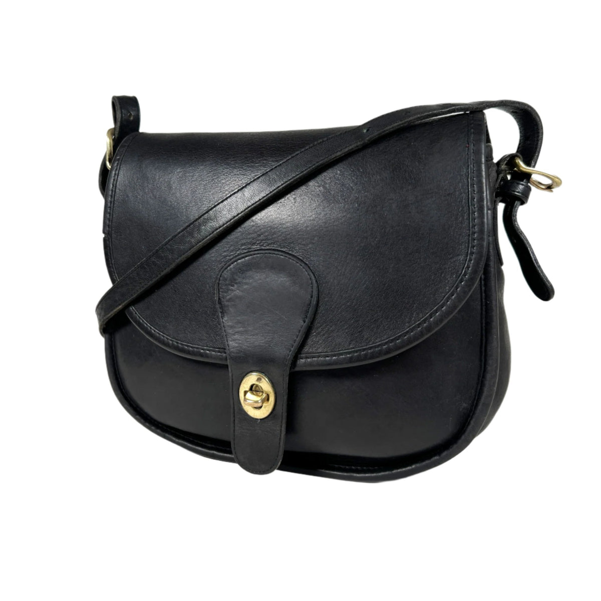 Vintage 80 s Coach Crossbody Rambler Purse Black Bag