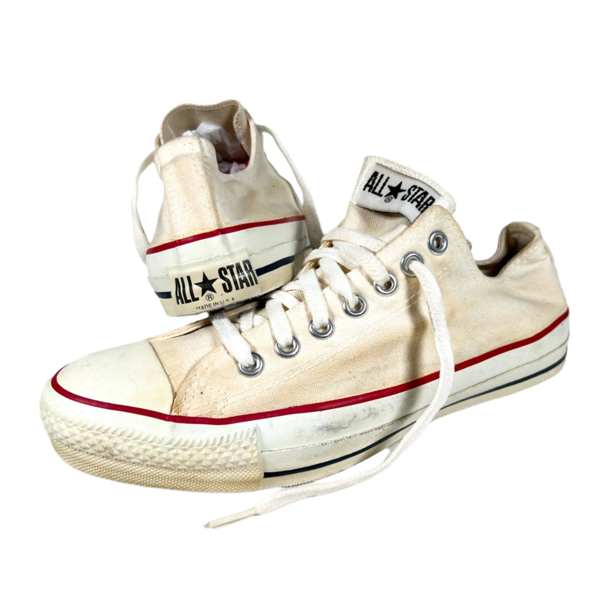 Vintage 90 s Converse Made in USA All Star Low Shoes CobbleStore Vintage