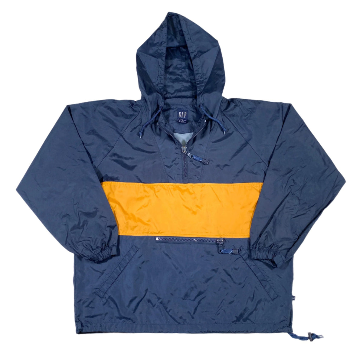 Vintage 90 s GAP Anorak Striped Windbreaker Jacket CobbleStore Vintage