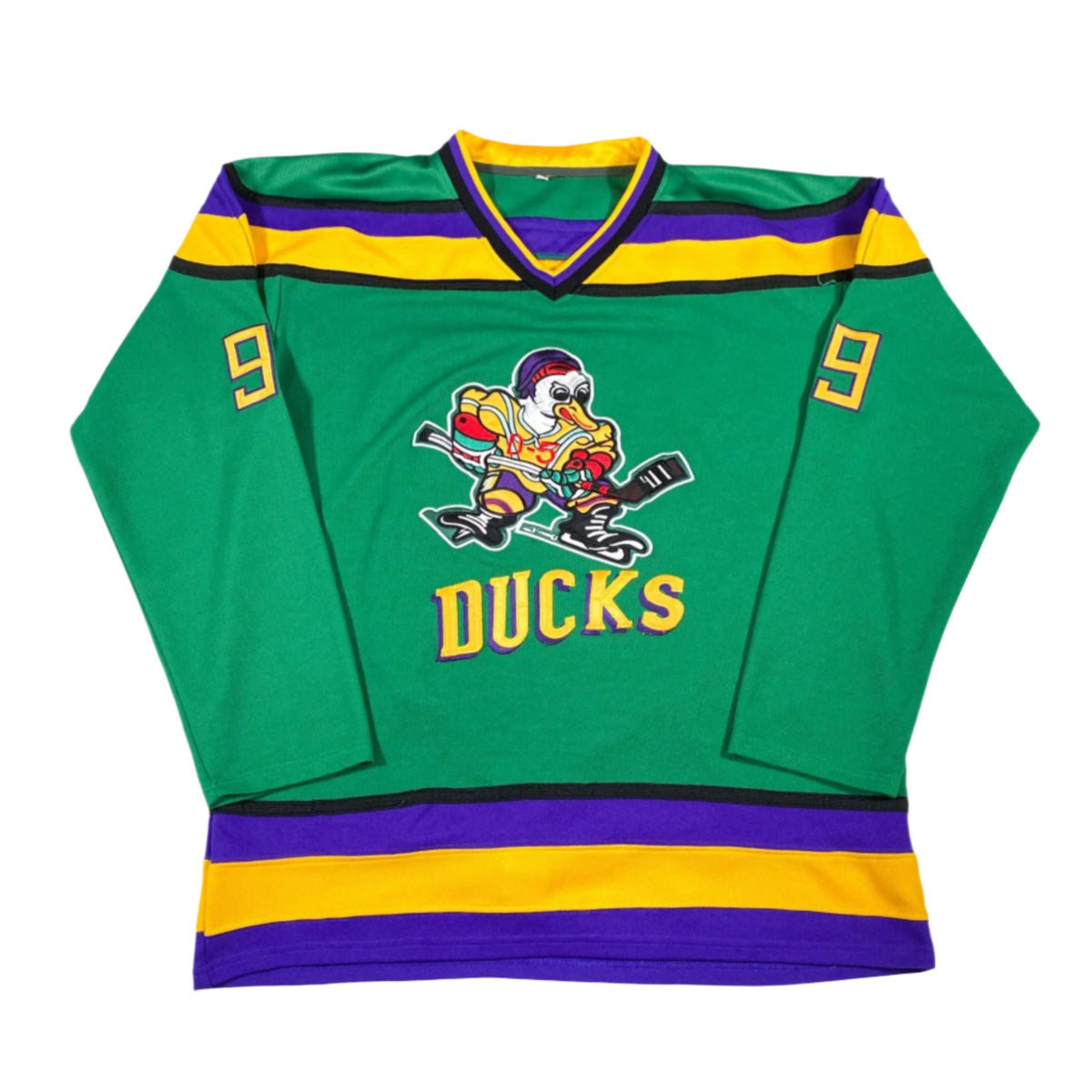 Vintage 90's Mighty Ducks Adam Banks #99 Hockey Jersey