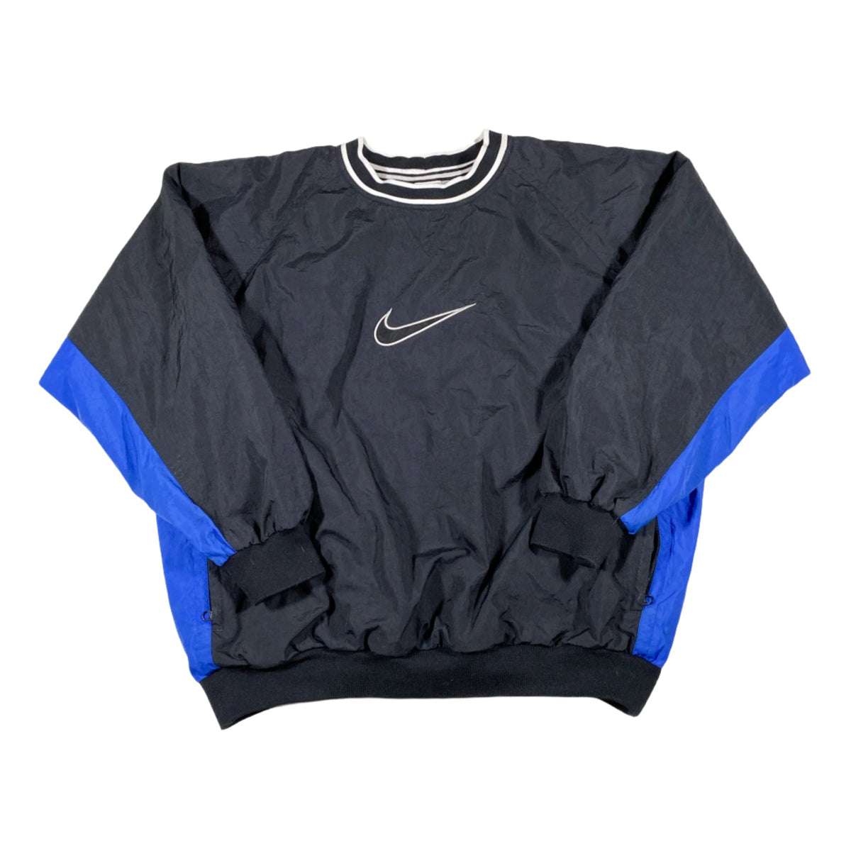 Vintage 90 s Nike Swishy Windbreaker Pullover Jacket CobbleStore Vintage