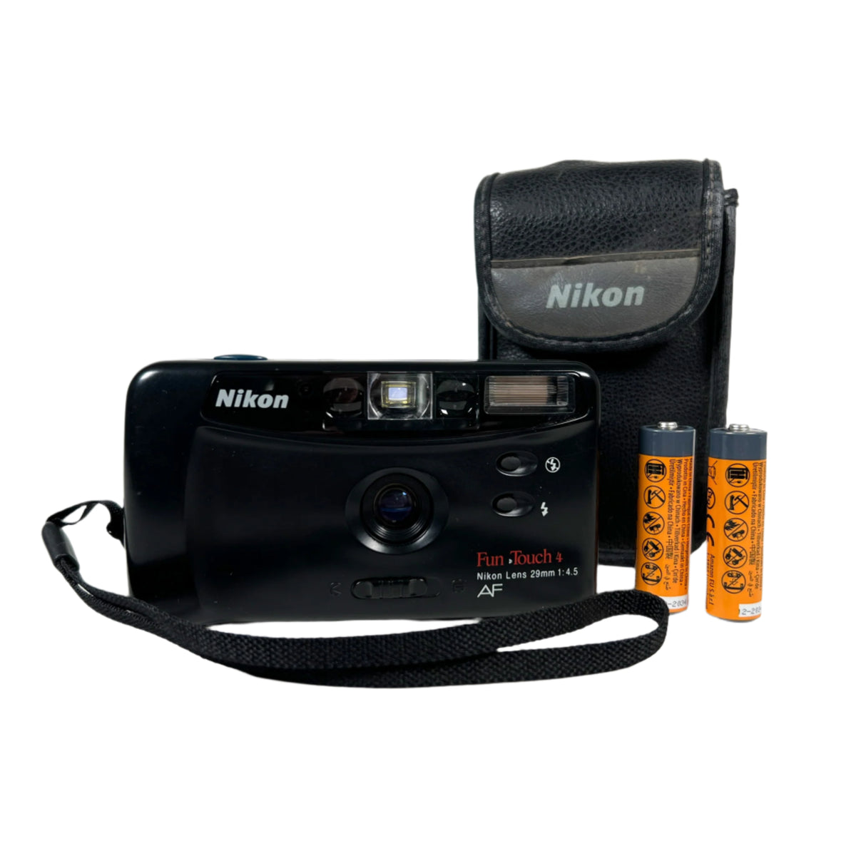 Vintage 90's Nikon Fun•Touch 4 35mm Point & Shoot Film Camera