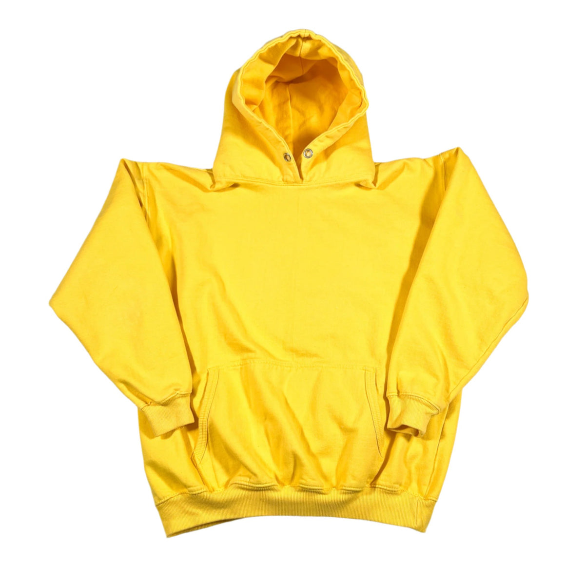 Vintage yellow hoodie store