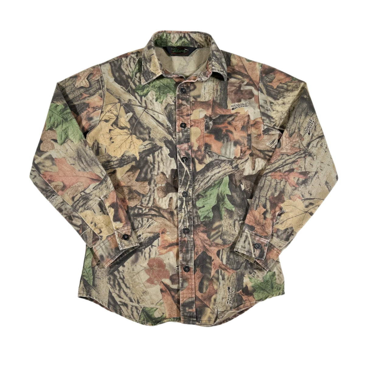 Vintage 90's Silent Advantage Timber Camo Button-Up Shirt – CobbleStore