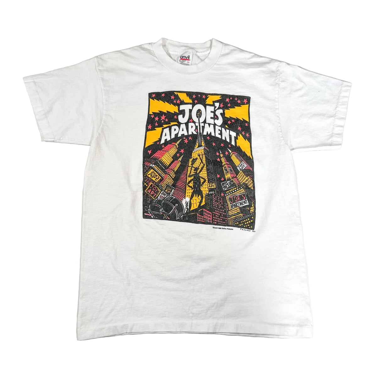トップス L'Appartement VINTAGE T-SHIRT Vintage 90s Joe's Apartment Movie Promo Graphic T-Shirt