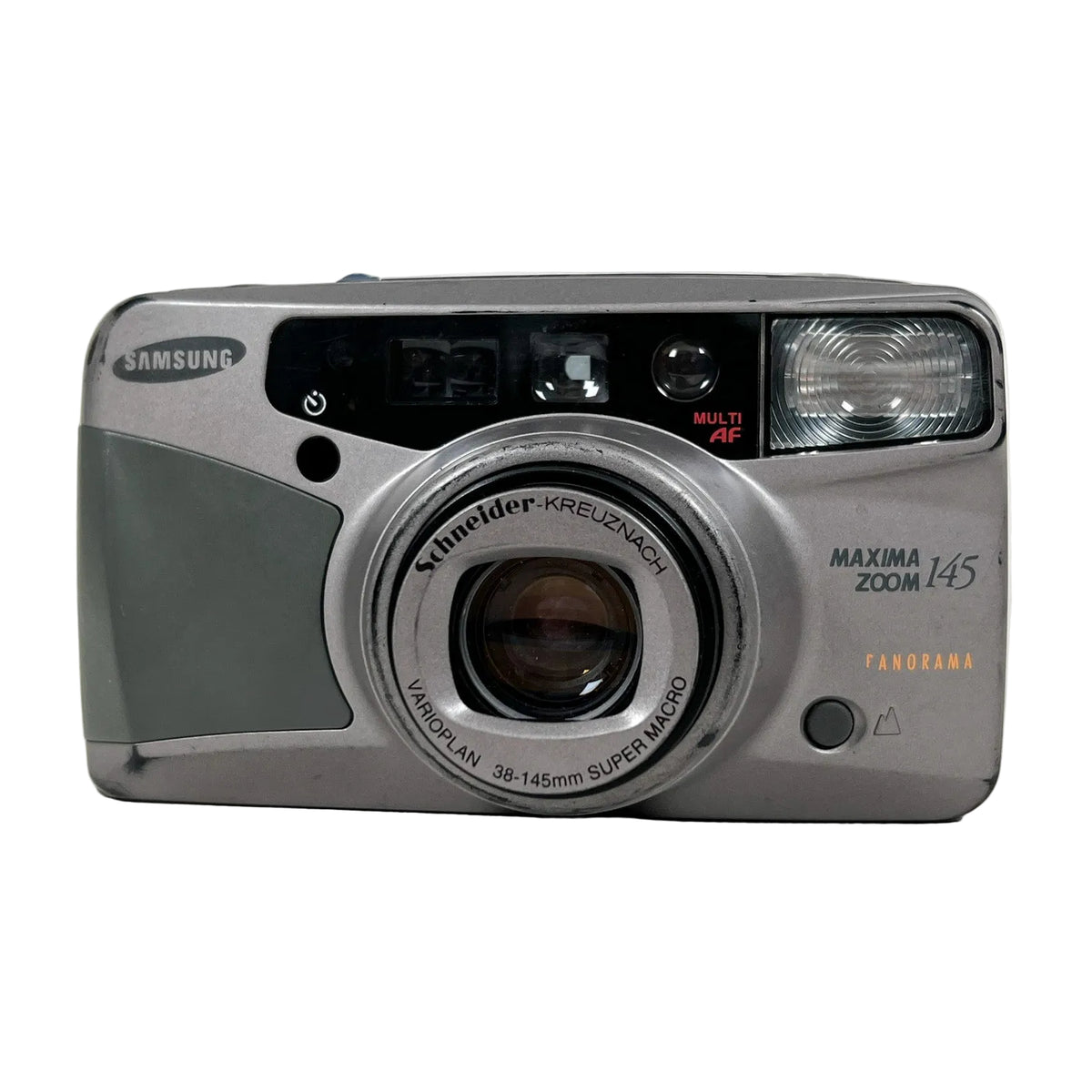 Vintage 1997 Samsung Maxima Zoom 145 Panorama 35mm Film Camera