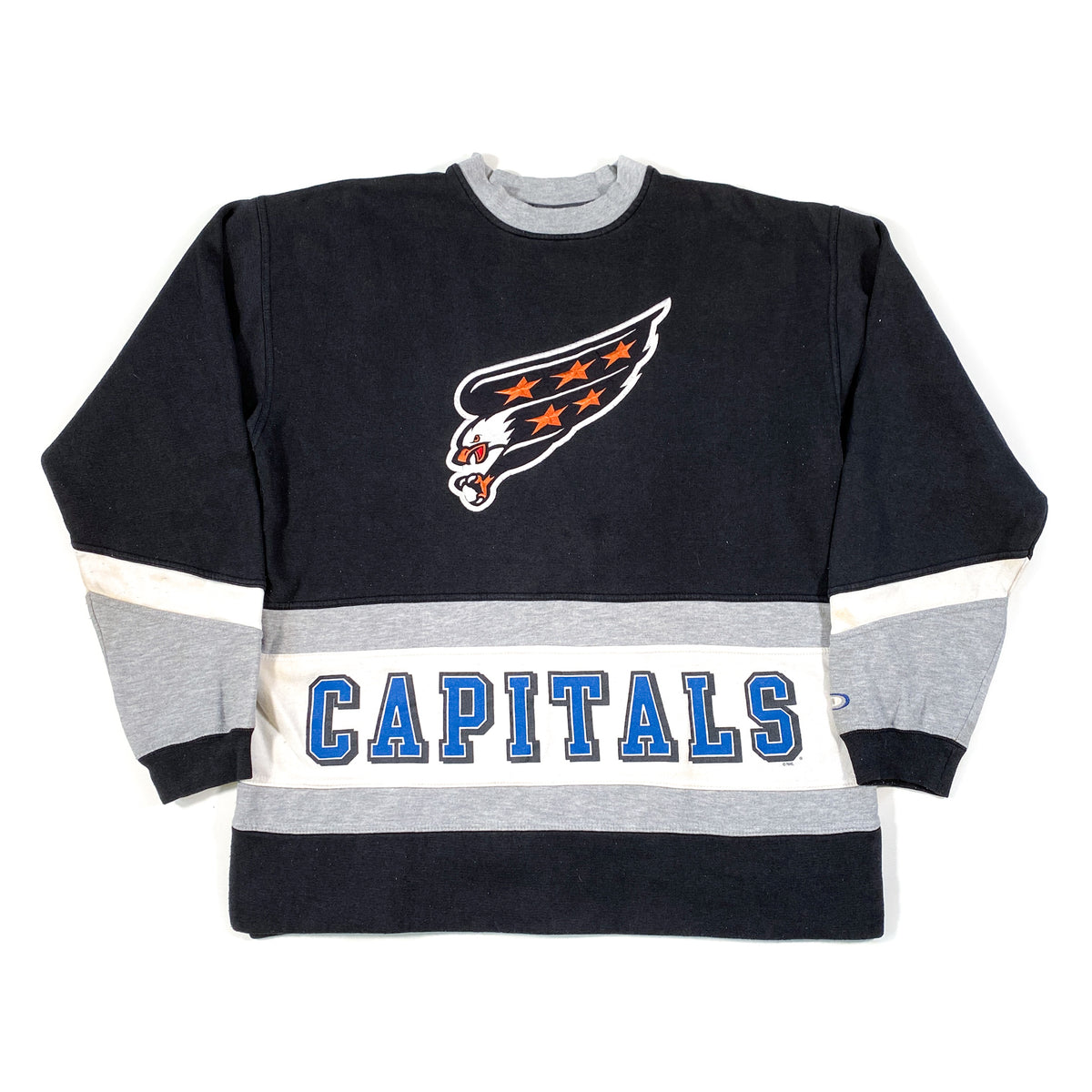 Vintage 90's Washington Capitals Crewneck Sweatshirt – CobbleStore
