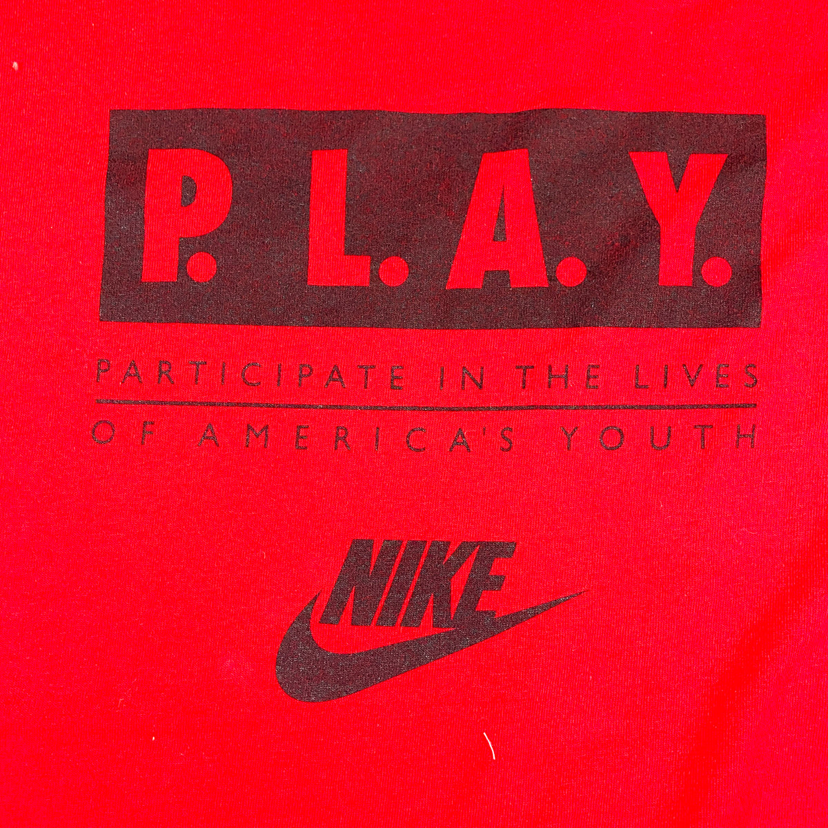 Vintage 90's Nike P.L.A.Y. T-Shirt